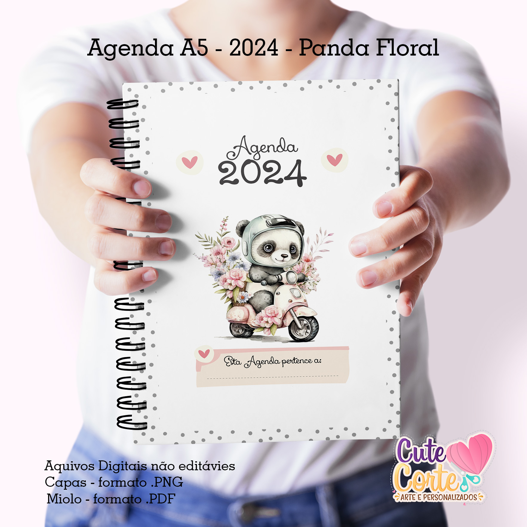 Agenda Escolar 2024 Panda